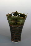 vaassculptuur, keramiek, afm. 30x21 cm.