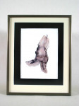 Aquarel print, 20x30 cm. Uit serie Hautungen.