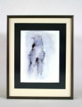 Aquarel print. Uit serie Hautungen.