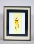 Aquarel print. Uit serie Hautungen. 