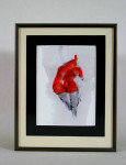 Aquarel print. Uit serie Hautungen.