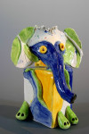 Mariette Groeneveld. Keramiekfiguur. Afm. 22x18 cm.
