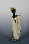 Raku dame, H. 45x15 cm