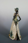 Raku dame, H. 51 cm